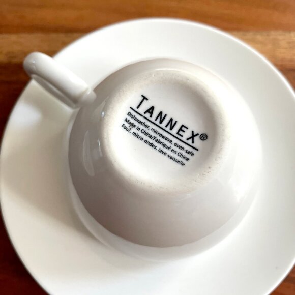 Tannex cappuccino cup 8oz with saucer - Picture 3 of 4